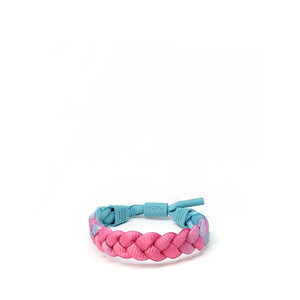  Braided Faded Color Shoelace Bracelet 