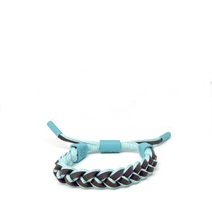  Braided Reflected  Color Shoelace Bracelet   TrendyLookingDude®️