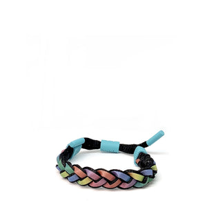  Braided Reflected  Color Shoelace Bracelet   TrendyLookingDude®️