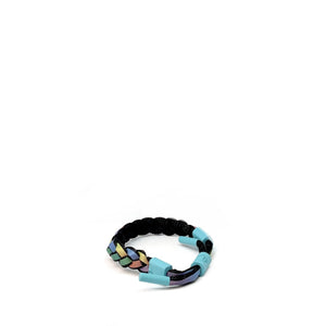  Braided Reflected  Color Shoelace Bracelet   TrendyLookingDude®️