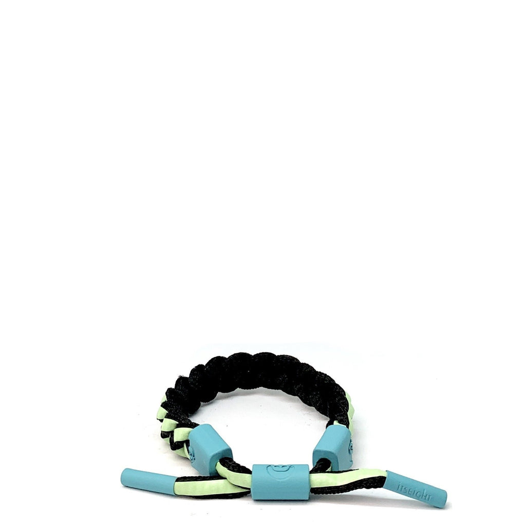 Glow In The Dark Braided Shoelace Bracelet   TrendyLookingDude®️