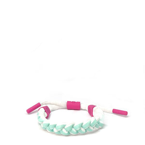 Glow In The Dark Braided Shoelace Bracelet   TrendyLookingDude®️