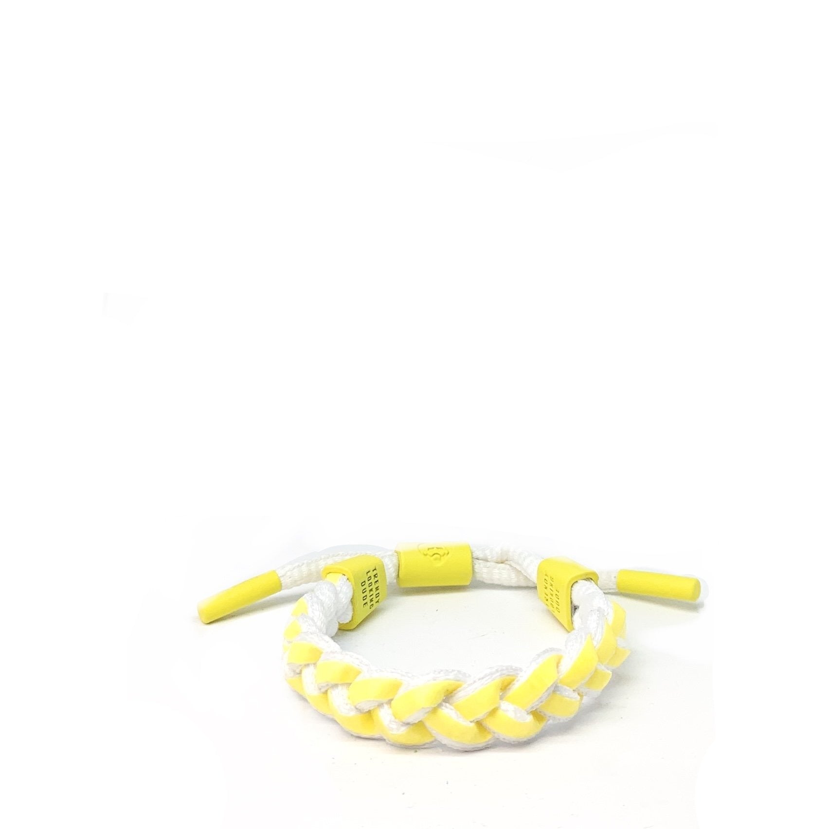 Glow In The Dark Braided Shoelace Bracelet   TrendyLookingDude®️