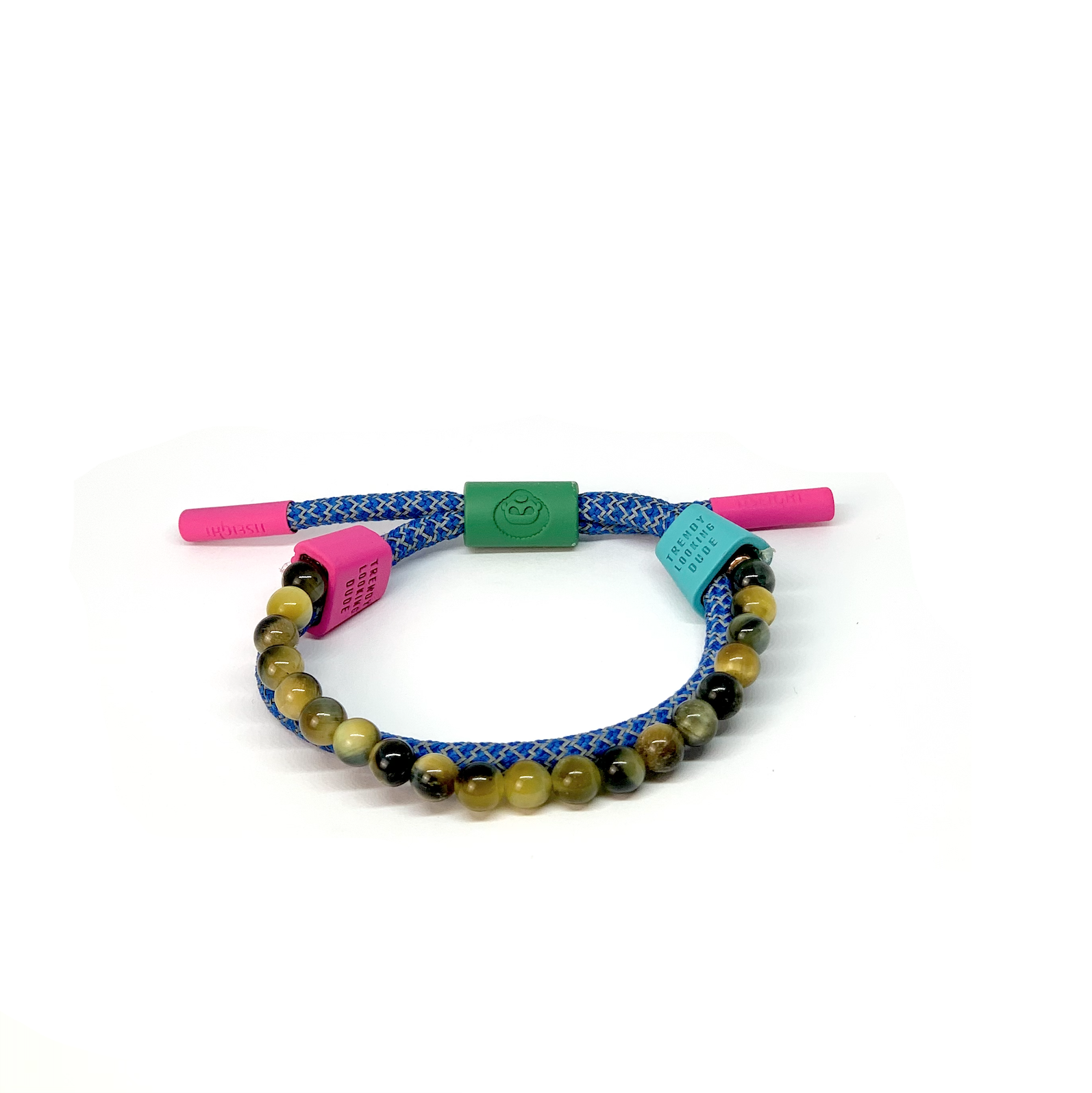 Beaded Stone Shoelace Bracelet FW21 M95