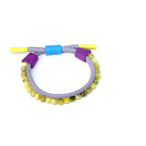 Beaded Stone Shoelace Bracelet FW21 M93