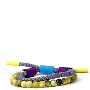 Beaded Stone Shoelace Bracelet FW21 M93