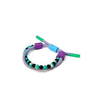 Beaded Stone Shoelace Bracelet FW21 M92