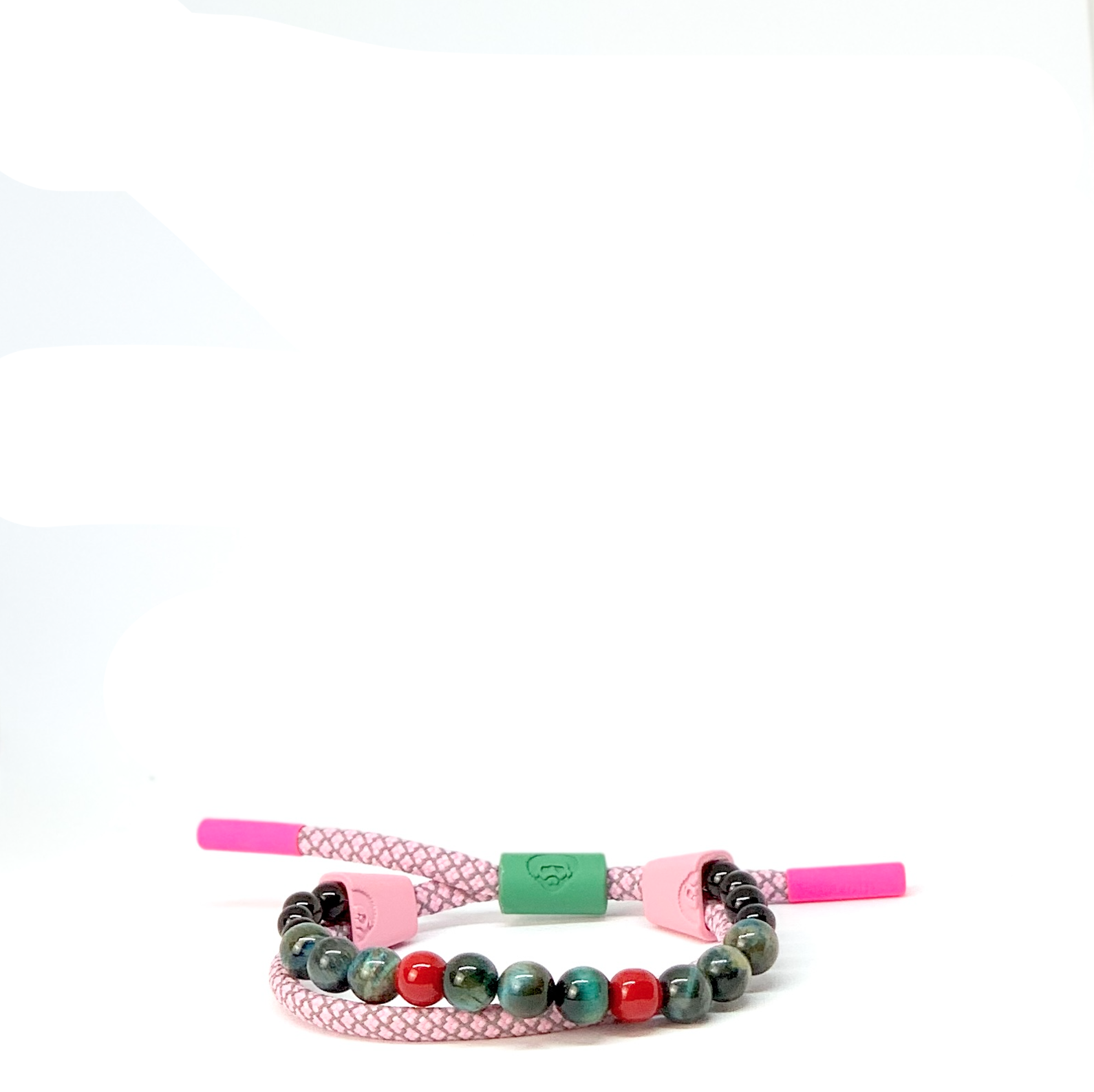 Beaded Stone Shoelace Bracelet FW21 M91