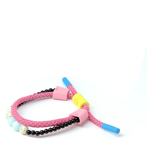 Beaded Stone Shoelace Bracelet FW21 M90