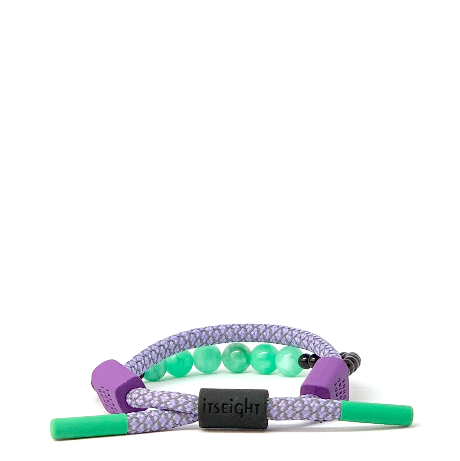 Beaded Stone Shoelace Bracelet FW21 M89