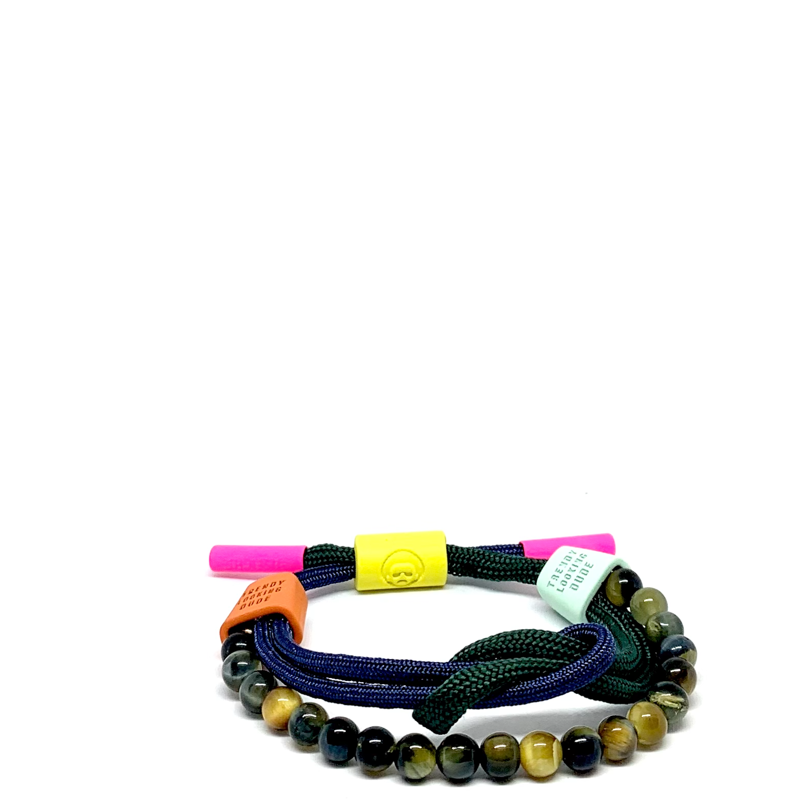 Beaded Stone Shoelace Bracelet FW21 M87