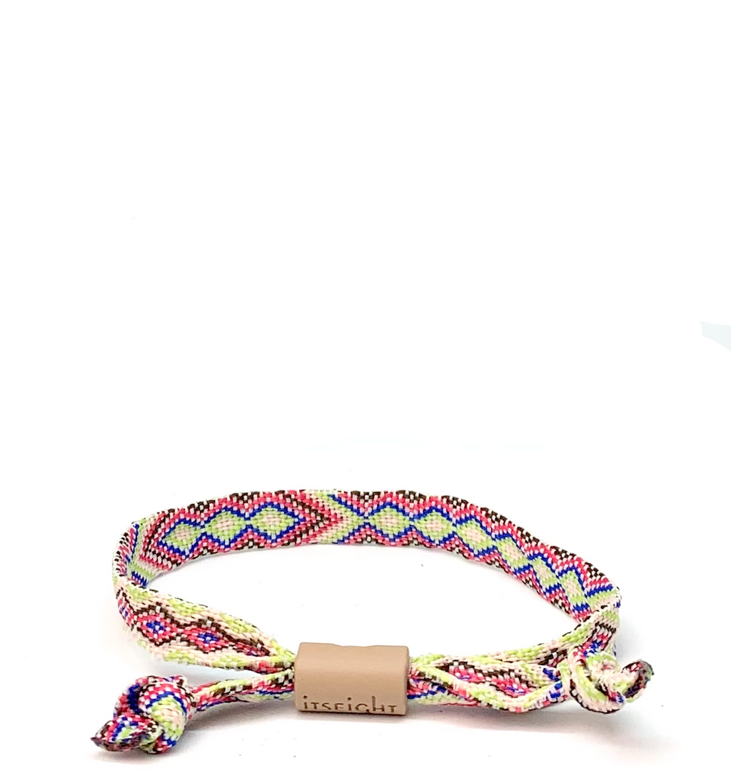  Braided Reflected  Color Shoelace Bracelet   TrendyLookingDude®️