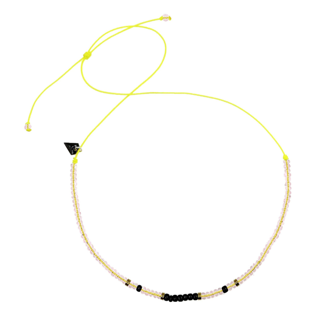 Yellow Puka Necklace "KIDS" - itseight