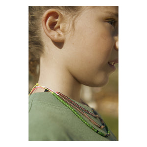 Pink Puka Necklace Pink "KIDS" - itseight