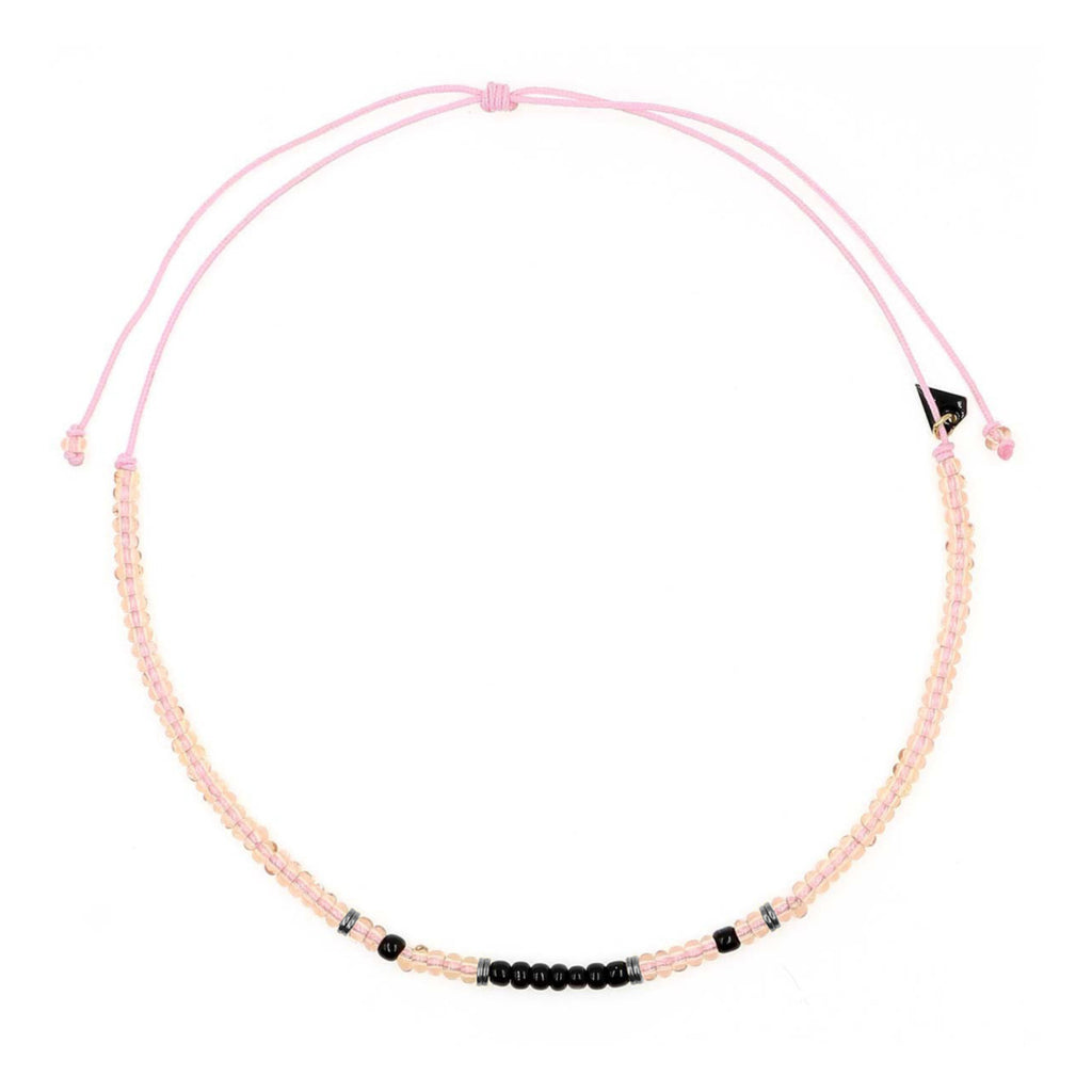 Pink Puka Necklace Pink "KIDS" - itseight