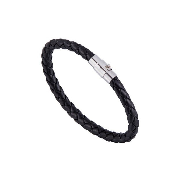 Braided Leather Magnetic Clasp - itseight