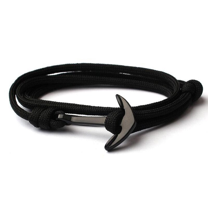 Matt Black Anchor Bracelet FW2114 - itseight