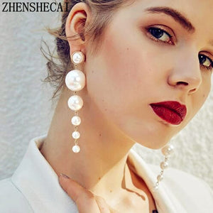 Simple fashion gold color Silver plated geometric big round Clip earrings for women fashion big hollow Ear clip jewelry