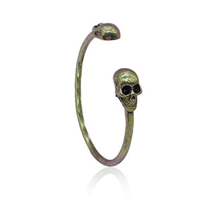 Steampunk Skull Cuff Bangle - itseight