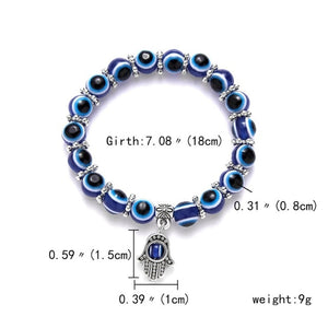 Lucky Evil Eye Bracelets FW2108 - itseight