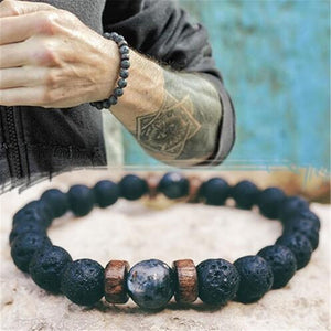 Volcanic Stone Bracelet 8mm - itseight