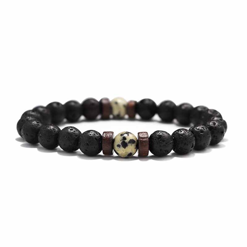 Volcanic Stone Bracelet 8mm - itseight