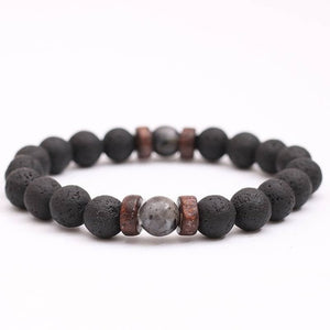 Volcanic Stone Bracelet 8mm - itseight