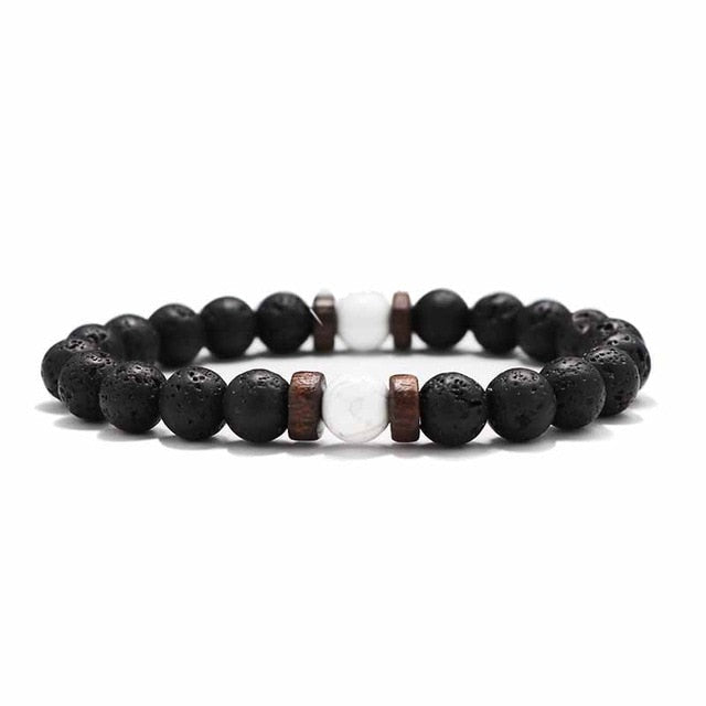 Volcanic Stone Bracelet 8mm - itseight