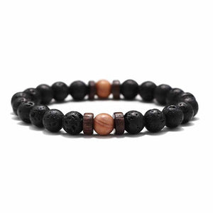 Volcanic Stone Bracelet 8mm - itseight