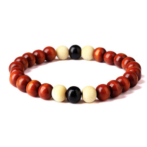 Wooden Beaded Root  Bracelet - itseight