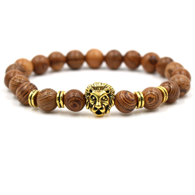 Map Stone Lion Bracelet - itseight