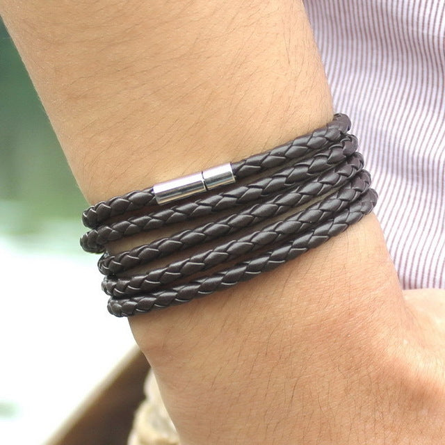 5 Laps Leather Bracelet - itseight