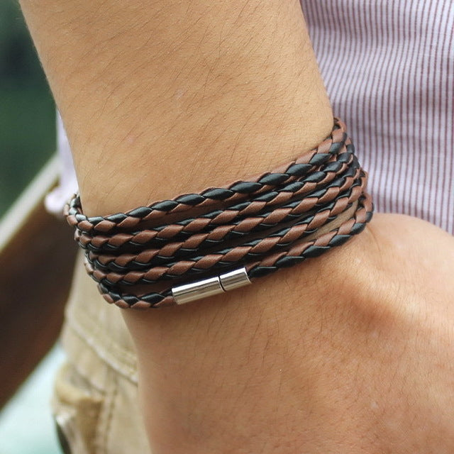 5 Laps Leather Bracelet - itseight