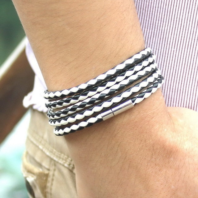 5 Laps Leather Bracelet - itseight