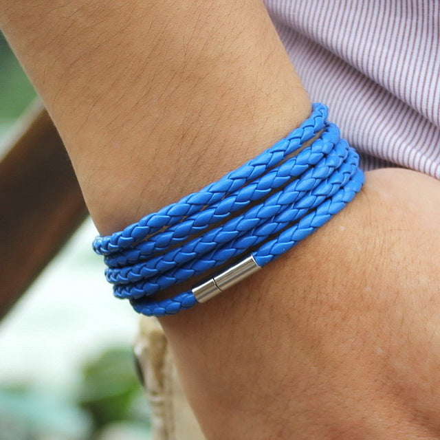 5 Laps Leather Bracelet - itseight