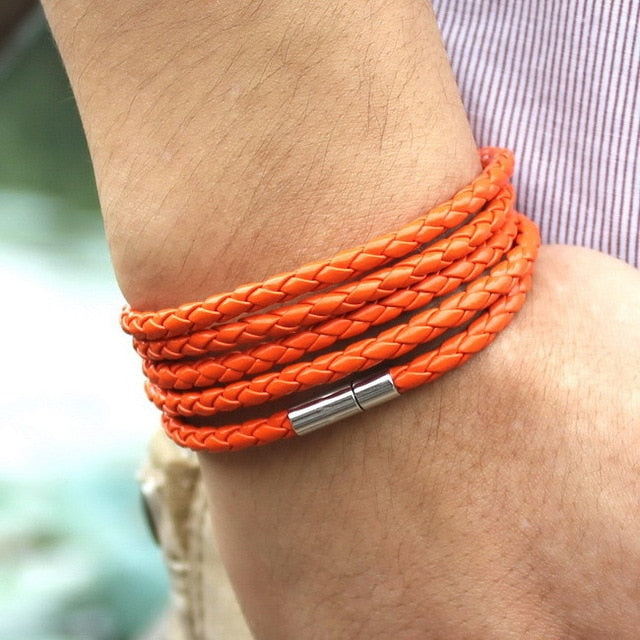 5 Laps Leather Bracelet - itseight