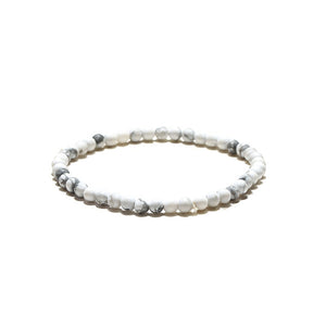 Minimalist 4 mm Natural Stone Beads Bracelet - itseight