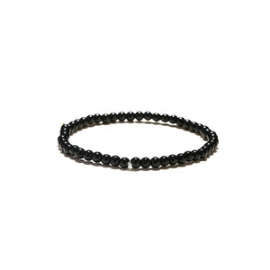 Minimalist 4 mm Natural Stone Beads Bracelet - itseight